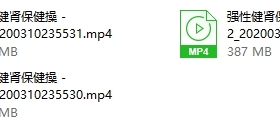 强性健肾保健操