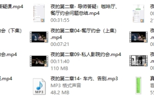 男哥系列《夜的第二章：全能约会大人》