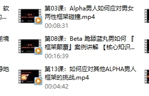 柯李思Chris线上视频课『高阶框架打造1.0+2.0』