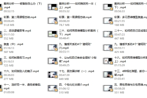 浪迹老吴《中级私教课程》