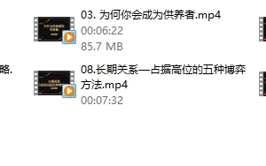 子轩《情人属性入门课》