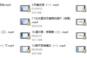 浪迹系列《浪迹天团私教大课》