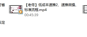 乐福老佟《低成本速推》