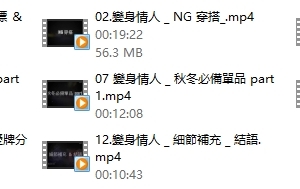 AMG形象课程《变身情人》