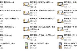 鸭哥《亚哥社交1999线上聊天课》