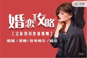 婚恋攻略(男人最大的成功,就是拥有令人羡慕的婚姻)