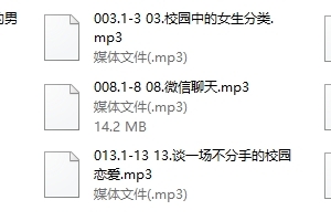 许诺《校园恋爱课--极速脱单》