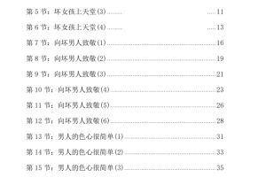 情爱命术PDF