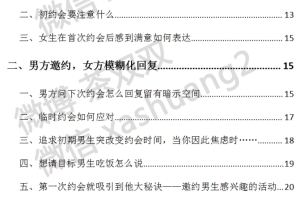 茶双双《绿茶话术大全》