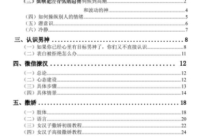 撩汉套路