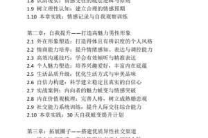 《男性情感兵法》PDF